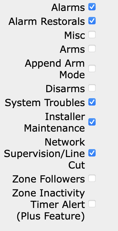 Setting for Contact/Phone